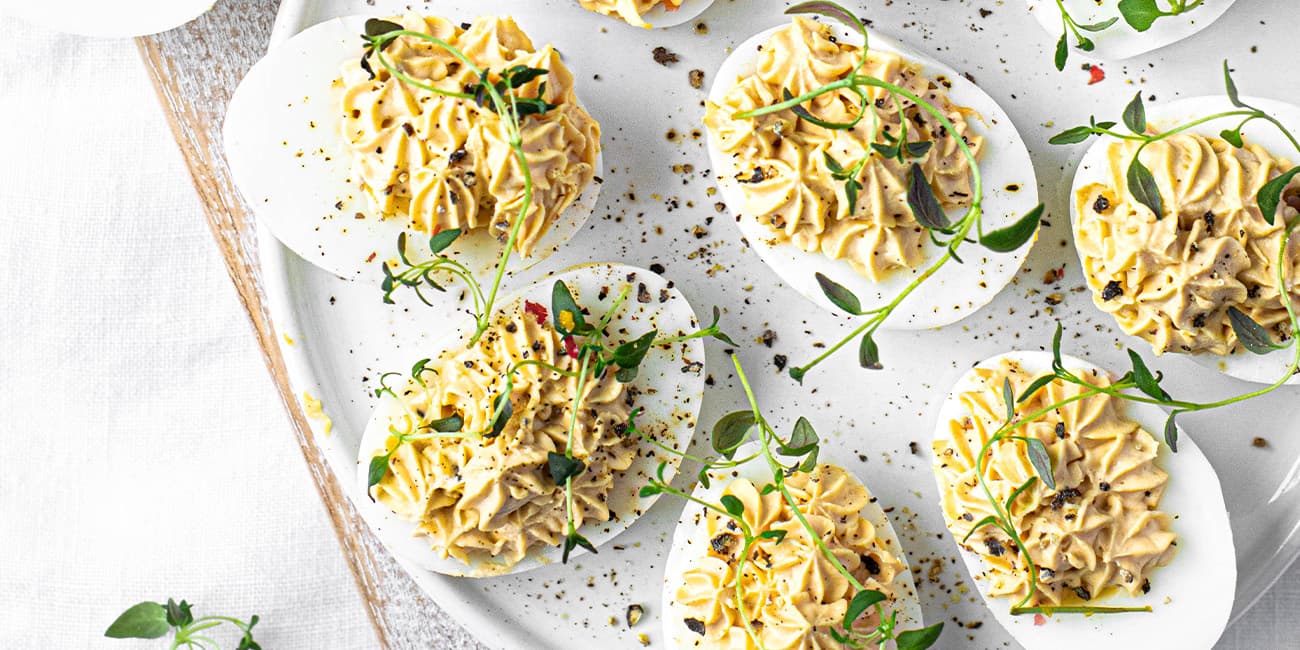 deviled eggs