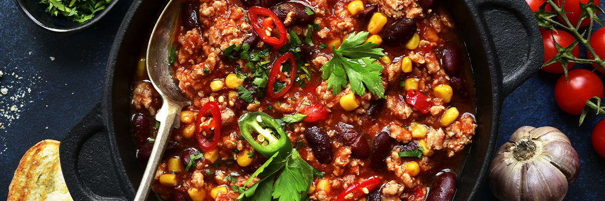 hirvi jauheliha chili con carne