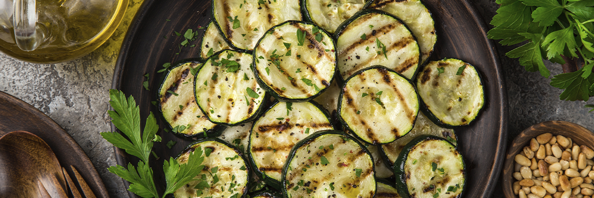 grillattu kesäkurpitsa
