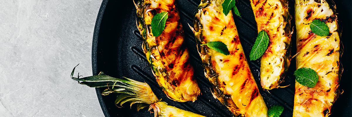 grillattu ananas
